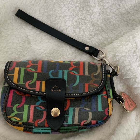 Dooney & Bourke Multicolor Wristlet - Picture 1 of 6